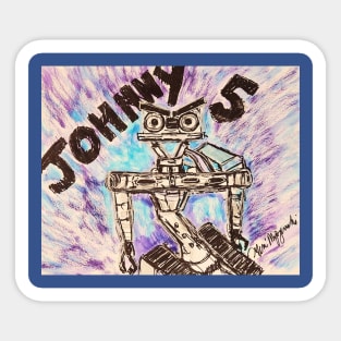 Short Circuit Johnny 5 is Alive Sticker